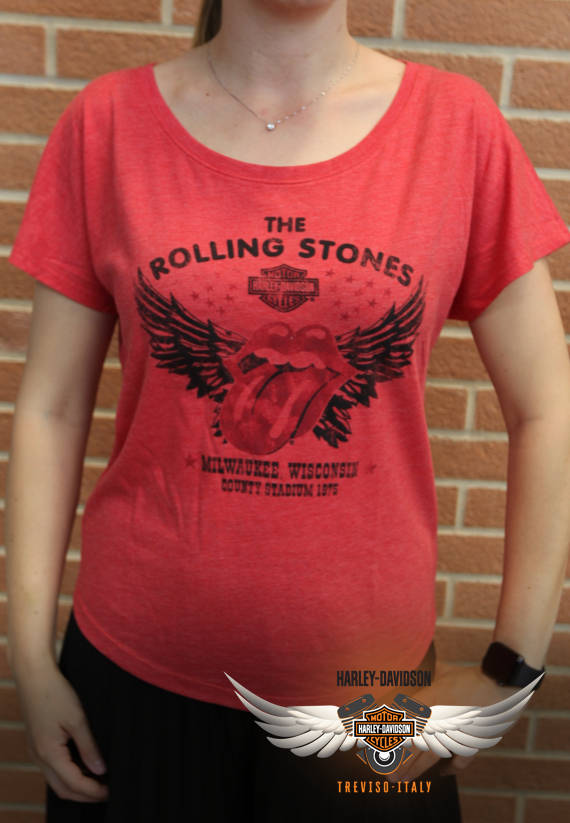T-SHIRT ROLLING STONES HD WINGED 