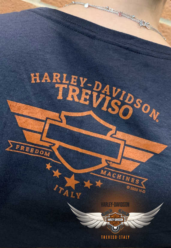 T-SHIRT HARLEY-DAVIDSON TREVISO EAGLE RUST