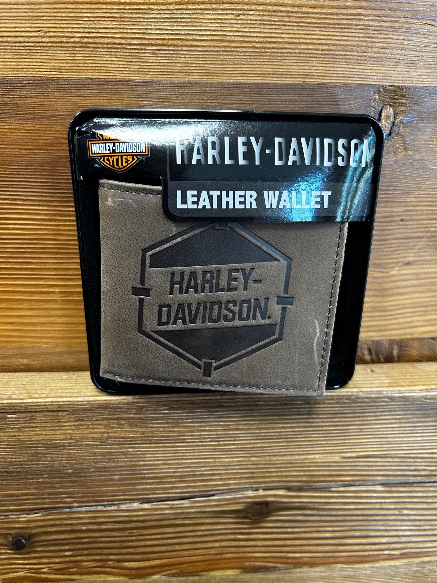 PORTAFOGLI HARLEY-DAVIDSON BROWN