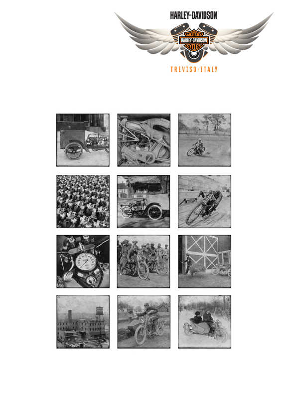 CALENDARIO HARLEY-DAVIDSON VINTAGE