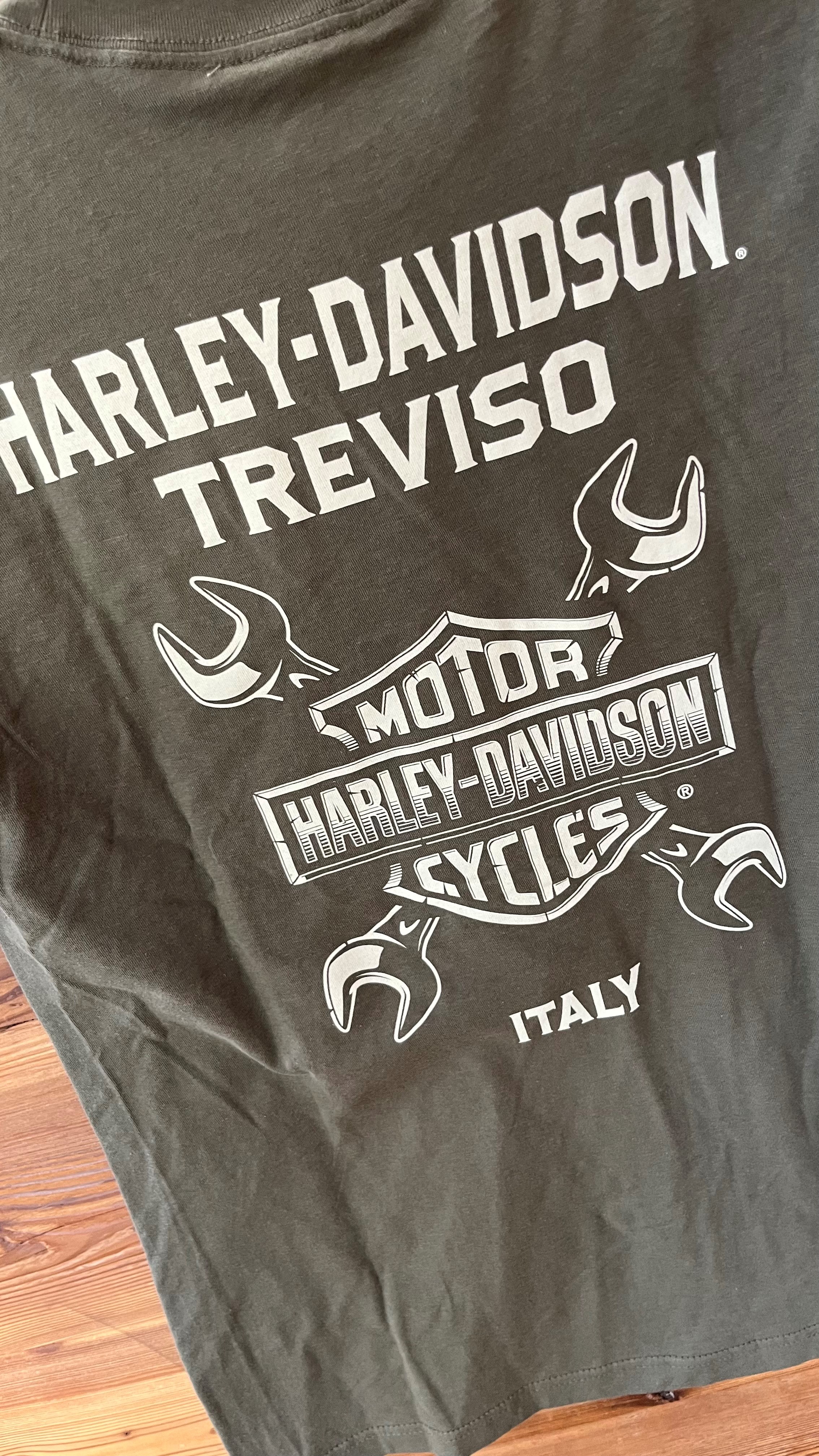 T-SHIRT RAGING HARLEY-DAVIDSON TREVISO 