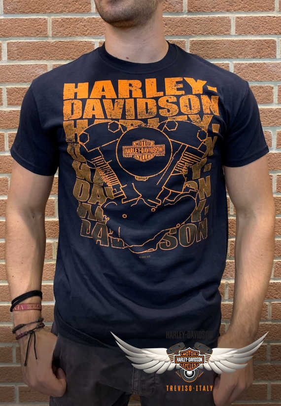 T-SHIRT HARLEY-DAVIDSON ENGINE OUT
